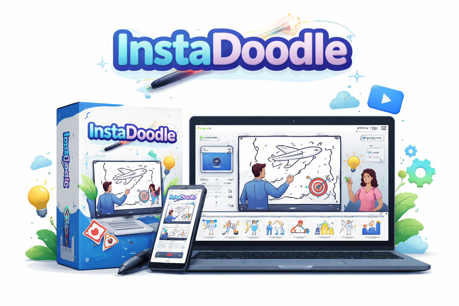 InstaDoodle logo